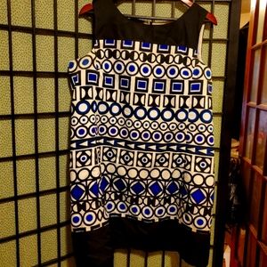 Retro Sleeveless Mini Dress